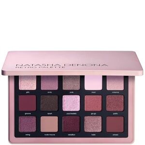 Natasha Denona Retro Eyeshadow Palette Makeup Purple Pink Nude Hues Gift